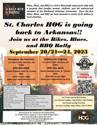 Pig Trail - Bikes, Blues & BBQ | St. Charles Missouri Chapter #2527 ...